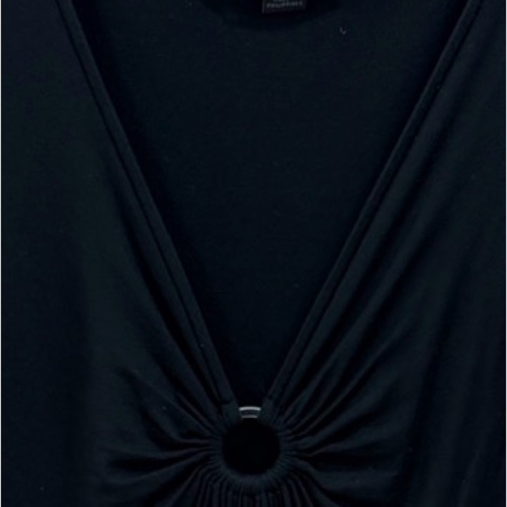 Express knit mini dress with cutout - Picture 3 of 3